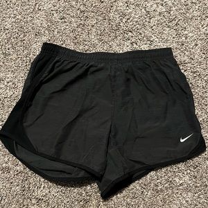 Dri-fit Nike dark grey & black youth shorts, size large girls